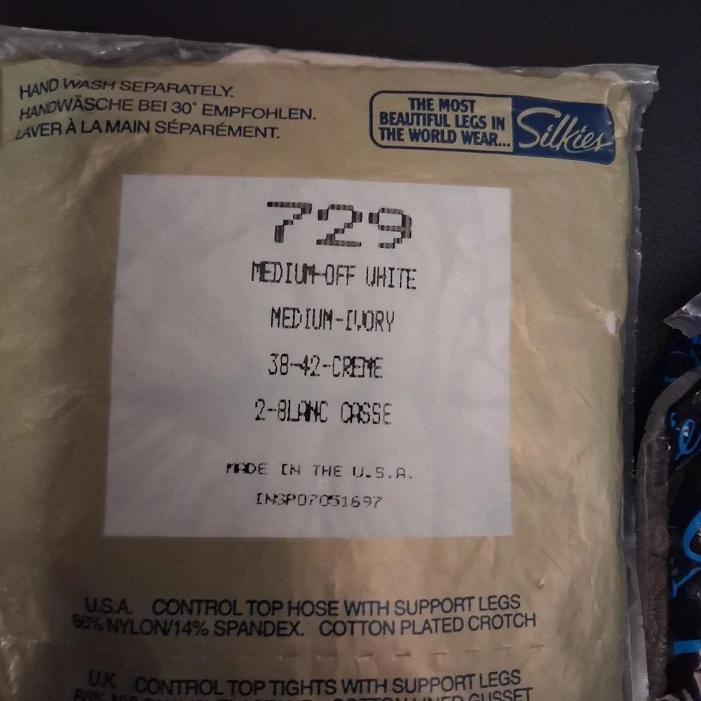 Hosiery Corporation Of America HCA Silkies Vintage Pantyhose M‎ Lot Of 6 NOS